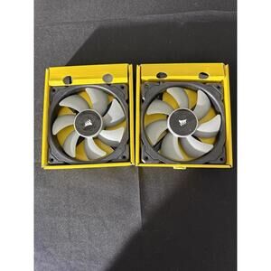 Corsair 120mm 4-Pin Case Fan 2 - Pack (31-004754) Black & Grey